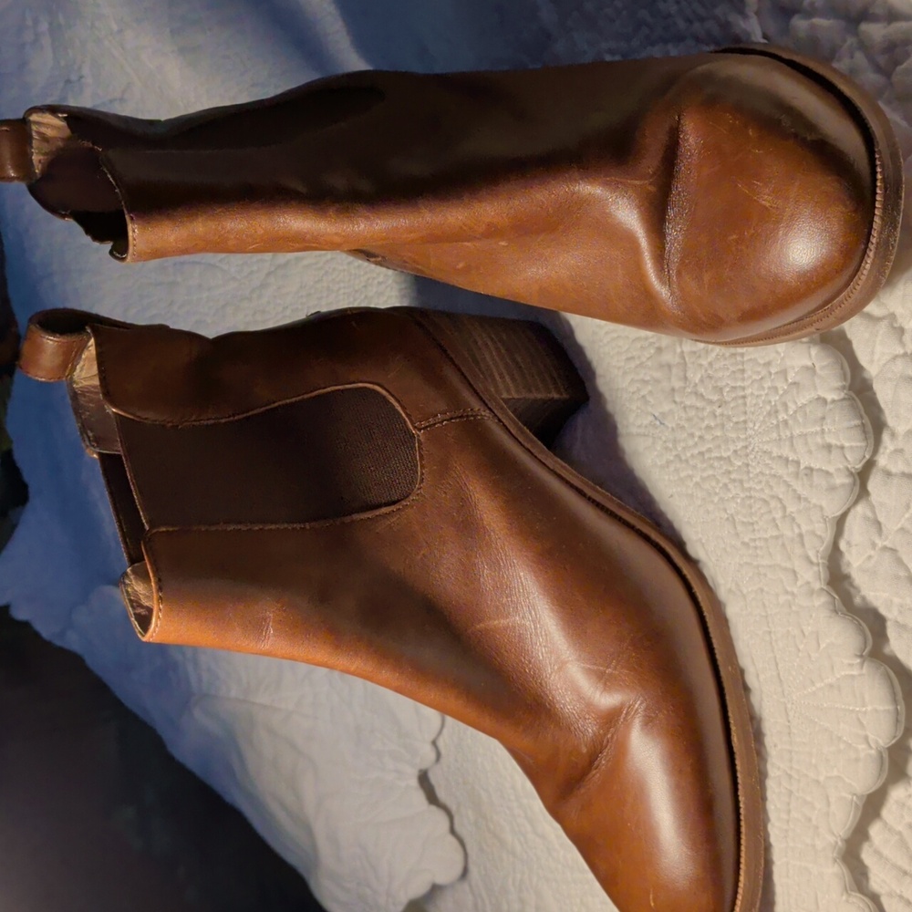 Madewell Brown Ankle Boots